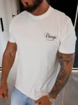 T-shirt męski OLAVOGA BREEZER 2026 ecru - maWer Fashion