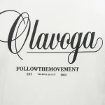 T-shirt męski OLAVOGA BREEZER 2026 ecru - maWer Fashion