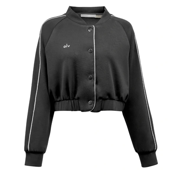 Komplet damski OLAVOGA FECTINA 2026 czarny - maWer Fashion