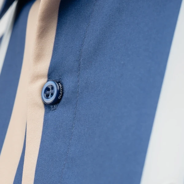 T-shirt męski OLAVOGA MIUS 2026 granatowy - maWer Fashion