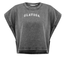 Komplet damski OLAVOGA LENCI 2026 jasny szary - maWer Fashion