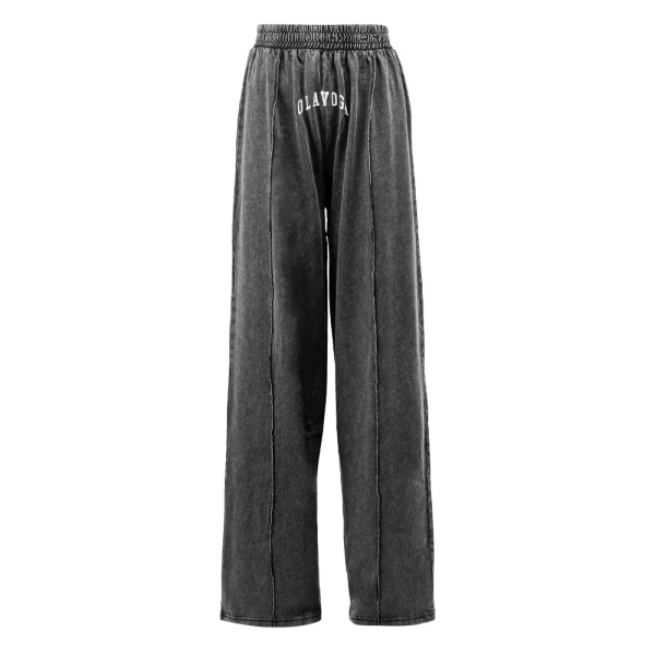 Komplet damski OLAVOGA LENCI 2026 jasny szary - maWer Fashion