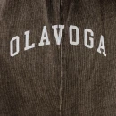 Komplet damski OLAVOGA LENCI 2026 ciemny brąz - maWer Fashion