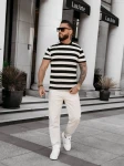 Sweter męski OLAVOGA NEXTO 2026 czarny - maWer Fashion