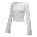 Sweter damski OLAVOGA ZIRRA 2026 ecru - maWer Fashion