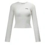 Sweter damski OLAVOGA ZIRRA 2026 ecru - maWer Fashion