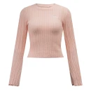 Sweter damski OLAVOGA ZIRRA 2026 pudrowy róż - maWer Fashion