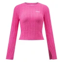 Sweter damski OLAVOGA ZIRRA 2026 amarant - maWer Fashion