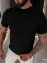 T-shirt męski OLAVOGA HANDY 2026 czarny - maWer Fashion