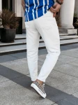 Spodnie męskie OLAVOGA RAMON 2026 jasny beż - maWer Fashion