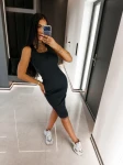Sukienka OLAVOGA SALEM 2026 grafit - maWer Fashion