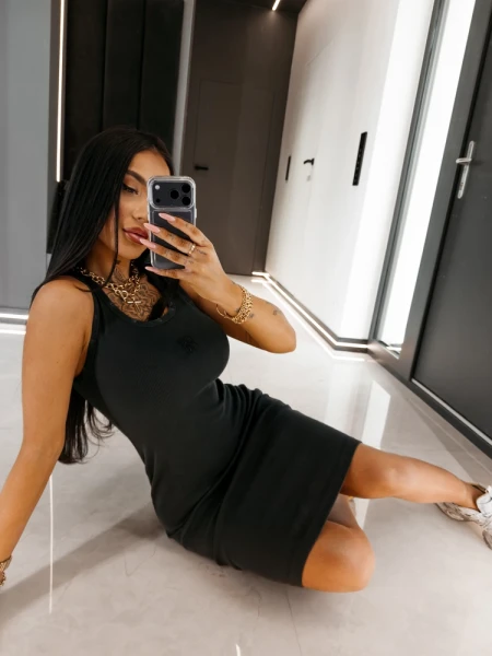 Sukienka OLAVOGA SALEM 2026 grafit - maWer Fashion