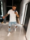 T-shirt unisex olavoga VELMAR 2026 ecru - maWer Fashion