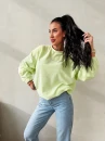 Bluza damska OLAVOGA VELVORA 2026 limonka - maWer Fashion
