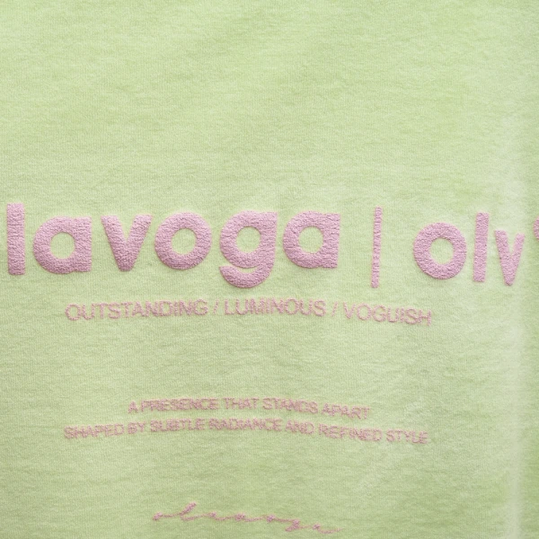 Bluza damska OLAVOGA VELVORA 2026 limonka - maWer Fashion