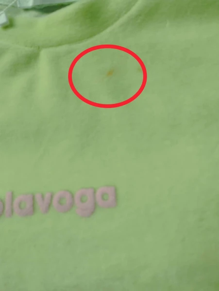OUTLET Bluza damska OLAVOGA VELVORA 2026 limonka - produkt ze skazą