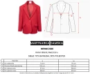 Marynarka damska OLAVOGA REFINE 2026 ecru - maWer Fashion