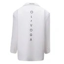 Marynarka damska OLAVOGA REFINE 2026 ecru - maWer Fashion