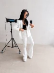 Komplet damski OLAVOGA MIO 2026 ecru- maWer Fashion