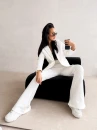 Komplet damski OLAVOGA MIO 2026 ecru- maWer Fashion