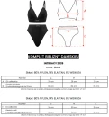 Komplet bielizna damska OLAVOGA INTIMACY 2026 czarny - maWer Fashion