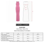 Sukienka damska OLAVOGA DULISE 2026 różowa - maWer Fashion