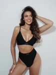 Komplet bielizna damska OLAVOGA INTIMACY 2026 czarny - maWer Fashion