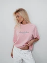 T-shirt damski OLAVOGA TAIST 2026 róż - maWer Fashion