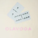 T-shirt damski OLAVOGA TAIST 2026 ecru - maWer Fashion
