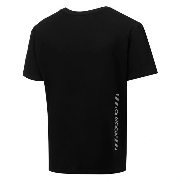 T-shirt męski OLAVOGA BUDSI 2026 czarny - maWer Fashion