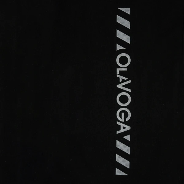T-shirt męski OLAVOGA BUDSI 2026 czarny - maWer Fashion