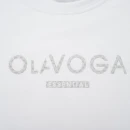 T-shirt męski OLAVOGA BUDSI 2026 ecru - maWer Fashion