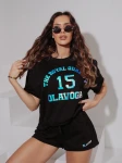 Komplet damski OLAVOGA STELO 2026 czarny - maWer Fashion