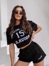 Komplet damski OLAVOGA STELO 2026 czarny - maWer Fashion