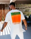 T-shirt męski OLAVOGA NOER 2026 ecru - maWer Fashion