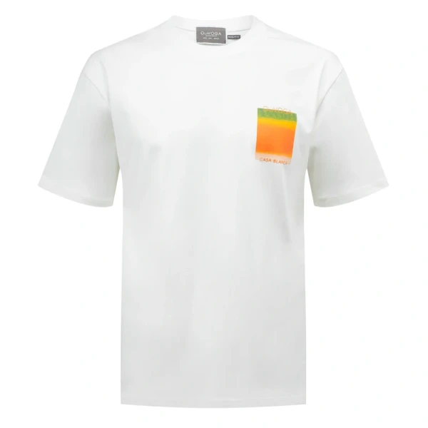 T-shirt męski OLAVOGA NOER 2026 ecru - maWer Fashion
