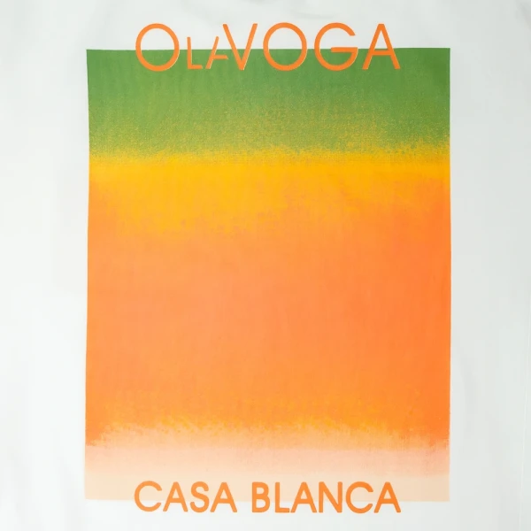 T-shirt męski OLAVOGA NOER 2026 ecru - maWer Fashion