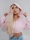 Bluza damska OLAVOGA PADSUI 2026 róż - maWer Fashion