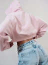 Bluza damska OLAVOGA PADSUI 2026 róż - maWer Fashion