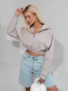 Bluza damska OLAVOGA PADSUI 2026 szara - maWer Fashion
