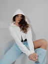 Bluza damska OLAVOGA PADSUI 2026 ecru - maWer Fashion