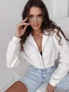 Bluza damska OLAVOGA PADSUI 2026 ecru - maWer Fashion