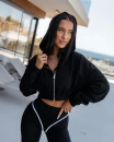 Bluza damska OLAVOGA PADSUI 2026 czarna - maWer Fashion