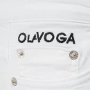 Spodnie męskie jeansy OLAVOGA DANITY 2026 białe - maWer Fashion