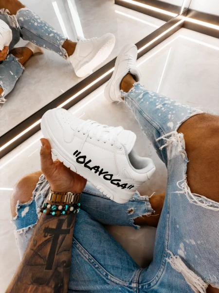 Buty męskie OLAVOGA SUPRA 2026 białe - maWer Fashion