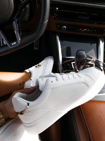Buty damskie OLAVOGA HALO 2026 białe - maWer Fashion