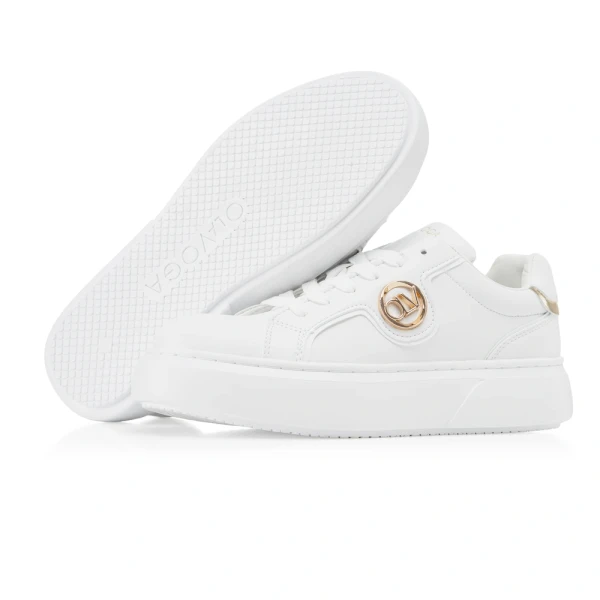 Buty damskie OLAVOGA HALO 2026 białe - maWer Fashion