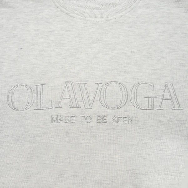 Komplet damski OLAVOGA WEST 2026 szary - maWer Fashion