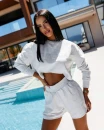 Komplet damski OLAVOGA WEST 2026 szary - maWer Fashion