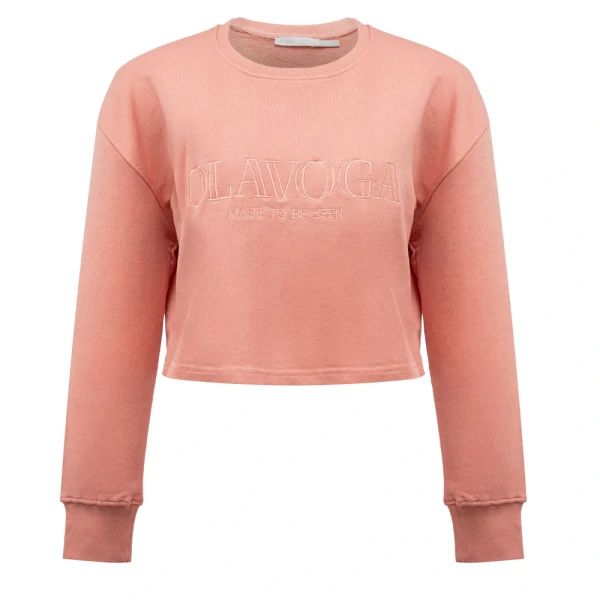 Komplet damski OLAVOGA WEST 2026 brzoskwinia - maWer Fashion